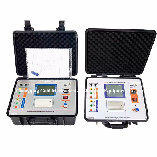 IEC76-1 Automatic Three Phase Transformer Turns Ratio TTR Tester