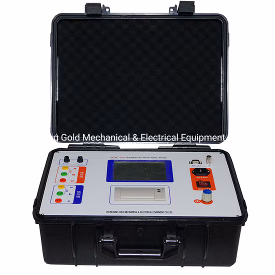 IEC76-1 Automatic Three Phase Transformer Turns Ratio TTR Tester