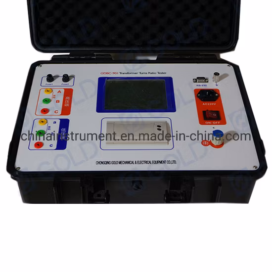 IEC76-1 Automatic Three Phase Transformer Turns Ratio TTR Tester